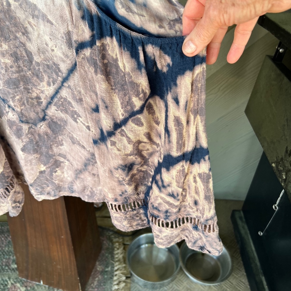 Summer dress - size Large - tie dye  style
